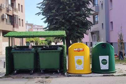 Булекопак АД разполага съдове за разделно събиране на отпадъци от опаковки в община Казанлък